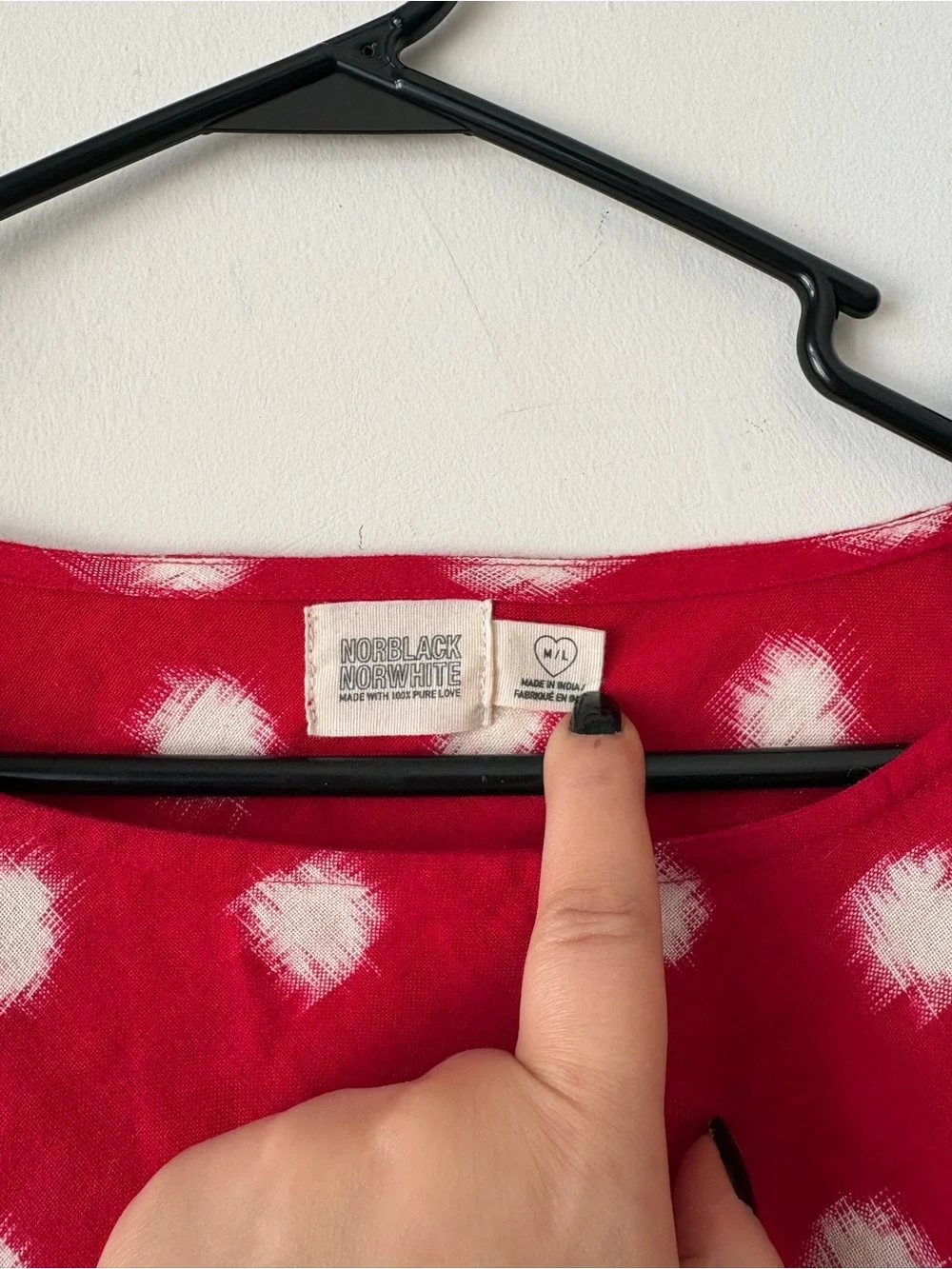 Red Polka Dot Swing Dress with Ruffle Sleeves